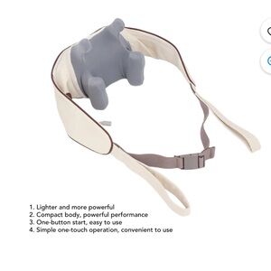 Dual direction kneading massager cordless chargeable new in box